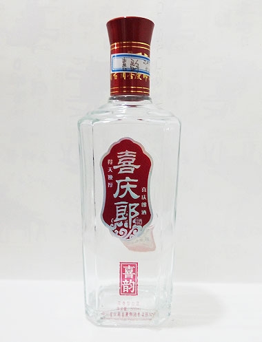 德州喜慶郎噴釉酒瓶