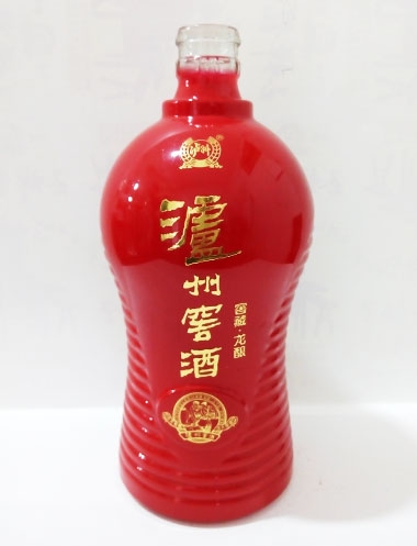 大同瀘州窖酒定制玻璃酒瓶